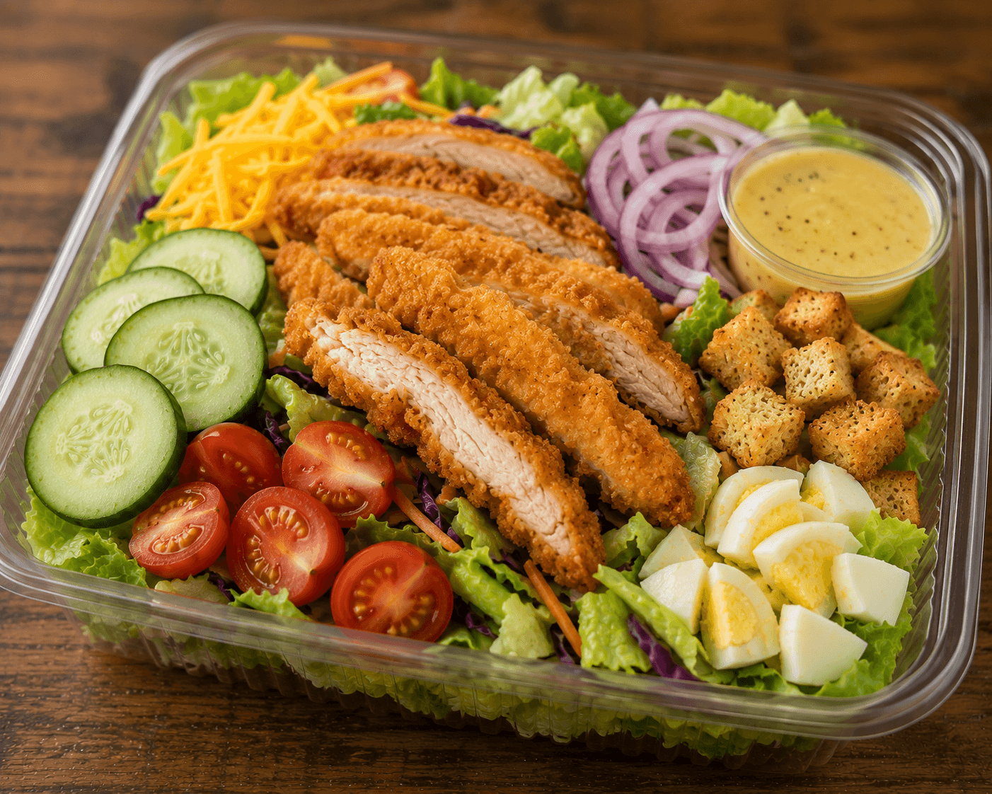 Chicken Strip Salad