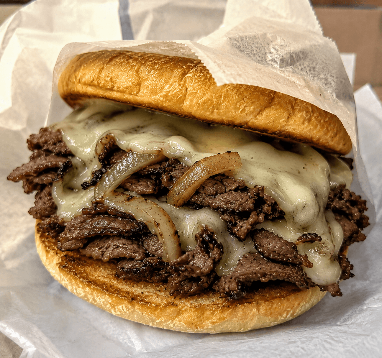 Philly-Cheese Steak Sandwich