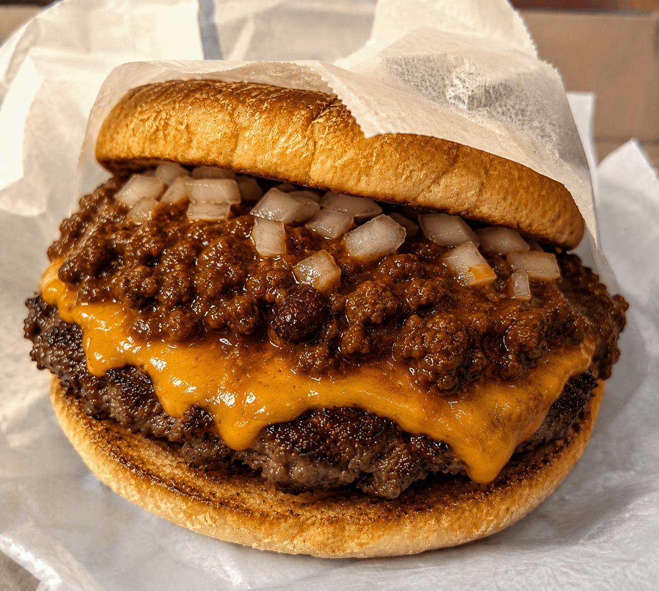 Chili Cheese Burger